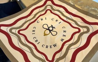 pañuelos personalizados para bodas merchandising eventos cri cri crew